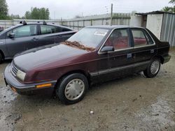 Salvage cars for sale from Copart Arlington, WA: 1990 Plymouth Sundance