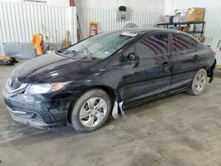 Honda salvage cars for sale: 2015 Honda Civic LX