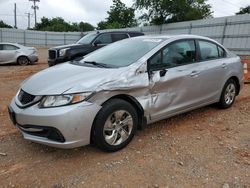 Vehiculos salvage en venta de Copart Oklahoma City, OK: 2014 Honda Civic LX