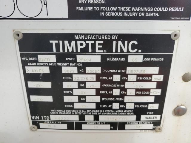 2012 Timpte Trailer