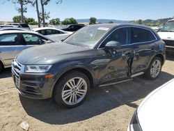 Salvage cars for sale from Copart San Martin, CA: 2019 Audi Q5 Premium Plus