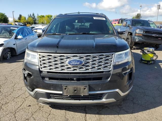 2018 Ford Explorer Platinum