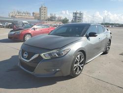 Vehiculos salvage en venta de Copart New Orleans, LA: 2018 Nissan Maxima 3.5S