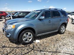 Ford salvage cars for sale: 2012 Ford Escape Limited