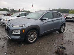 Hyundai Kona salvage cars for sale: 2020 Hyundai Kona SEL Plus