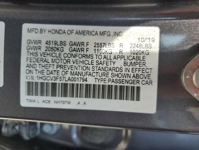 2020 Honda Accord Hybrid EXL