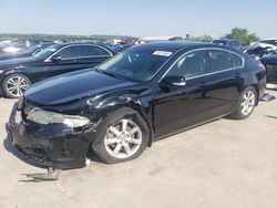 Salvage cars for sale from Copart Grand Prairie, TX: 2014 Acura TL Tech