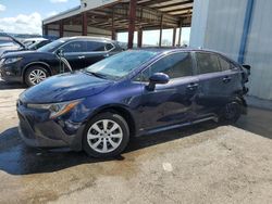 Toyota Corolla le salvage cars for sale: 2021 Toyota Corolla LE