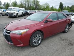 2015 Toyota Camry Hybrid en venta en Portland, OR