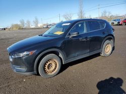 Salvage cars for sale from Copart Montreal Est, QC: 2017 Mazda CX-5 Touring