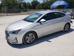 Salvage cars for sale from Copart Fort Pierce, FL: 2020 Hyundai Elantra SEL