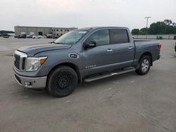 Salvage cars for sale from Copart Wilmer, TX: 2017 Nissan Titan SV