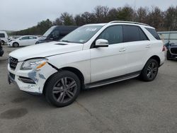 Mercedes-Benz salvage cars for sale: 2015 Mercedes-Benz ML 350 4matic