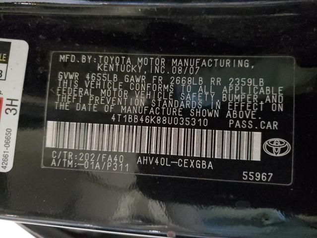 2008 Toyota Camry Hybrid