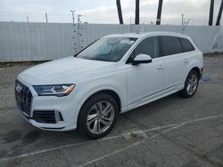 Audi salvage cars for sale: 2020 Audi Q7 Premium Plus