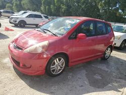 Honda FIT salvage cars for sale: 2007 Honda FIT S