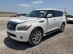 Salvage cars for sale from Copart Temple, TX: 2013 Infiniti QX56