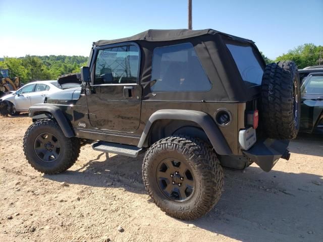 2000 Jeep Wrangler / TJ Sahara