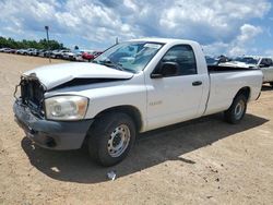 Salvage cars for sale from Copart Chatham, VA: 2008 Dodge RAM 1500 ST