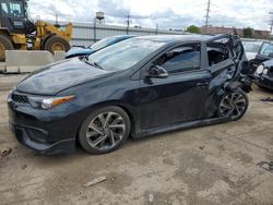 Toyota Corolla IM Vehiculos salvage en venta: 2017 Toyota Corolla IM