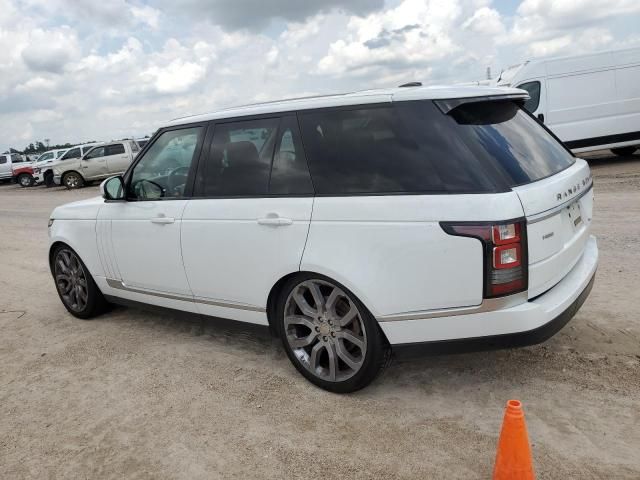 2015 Land Rover Range Rover HSE