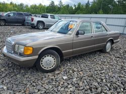 Mercedes-Benz salvage cars for sale: 1991 Mercedes-Benz 300 SE