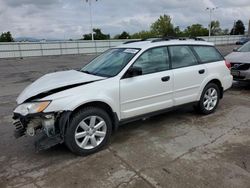 Salvage cars for sale from Copart Littleton, CO: 2009 Subaru Outback 2.5I