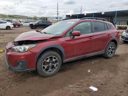 Subaru Crosstrek salvage cars for sale: 2018 Subaru Crosstrek Premium