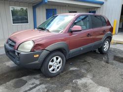 Salvage cars for sale from Copart Fort Pierce, FL: 2005 Hyundai Tucson GLS