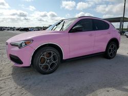 Alfa Romeo Stelvio salvage cars for sale: 2018 Alfa Romeo Stelvio TI Sport