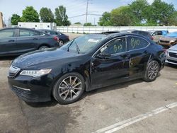 Acura salvage cars for sale: 2016 Acura TLX