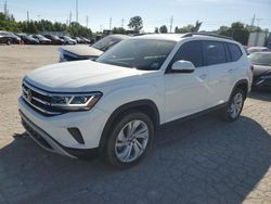 Volkswagen Atlas salvage cars for sale: 2022 Volkswagen Atlas SE