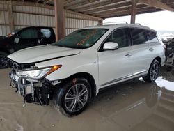 Infiniti salvage cars for sale: 2017 Infiniti QX60