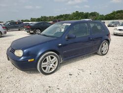 Salvage cars for sale from Copart New Braunfels, TX: 2003 Volkswagen GTI