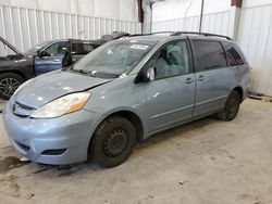 Toyota Sienna CE salvage cars for sale: 2007 Toyota Sienna CE