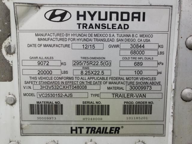 2017 Hyundai Trailer