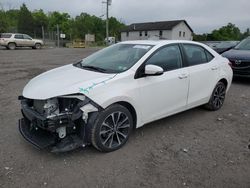 Salvage cars for sale from Copart York Haven, PA: 2017 Toyota Corolla L