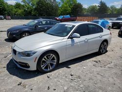 BMW 3 Series salvage cars for sale: 2016 BMW 328 I Sulev