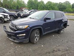 Jeep Compass salvage cars for sale: 2017 Jeep Compass Latitude