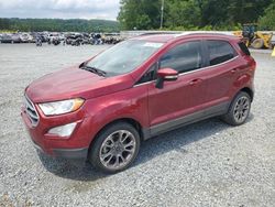 Ford Ecosport Titanium salvage cars for sale: 2020 Ford Ecosport Titanium