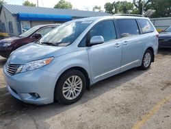 Toyota Sienna xle salvage cars for sale: 2017 Toyota Sienna XLE