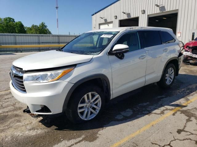 2014 Toyota Highlander LE