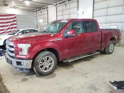 Salvage cars for sale from Copart Columbia, MO: 2015 Ford F150 Supercrew