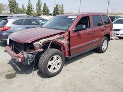 Salvage cars for sale from Copart Rancho Cucamonga, CA: 2007 Jeep Grand Cherokee Laredo