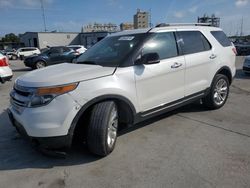 Salvage cars for sale from Copart New Orleans, LA: 2014 Ford Explorer XLT