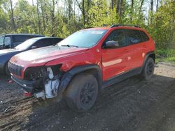 Jeep Cherokee Trailhawk salvage cars for sale: 2019 Jeep Cherokee Trailhawk