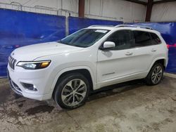 Salvage cars for sale from Copart Billings, MT: 2019 Jeep Cherokee Overland