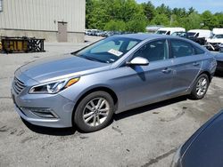 Salvage cars for sale from Copart Exeter, RI: 2015 Hyundai Sonata SE
