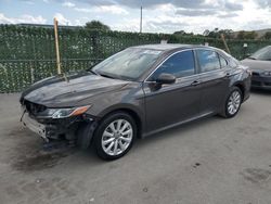 Salvage cars for sale from Copart Orlando, FL: 2019 Toyota Camry L