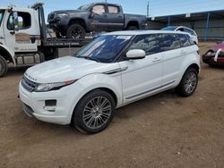 Salvage cars for sale from Copart Colorado Springs, CO: 2012 Land Rover Range Rover Evoque Pure Premium